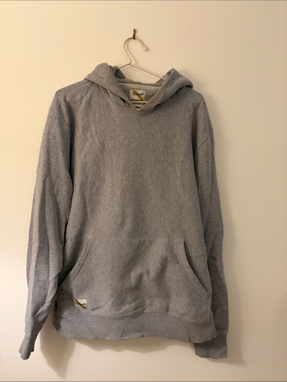 Tracksmith Gray Hoodie
